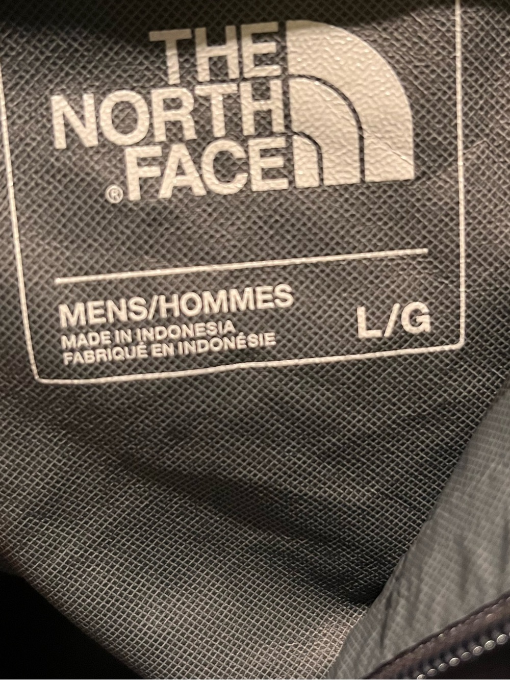 Like New!! The North Face Black Jacket with Gray Sleeves Hooded Raincoat - Picture 4 of 4